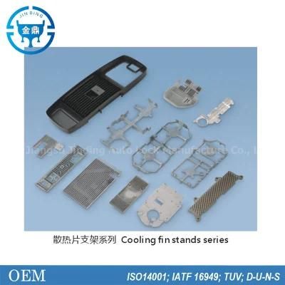 ISO14001/IATF16949/RoHS Cooling Fin Stands Aluminum Steel/Metal Die Casting Mould