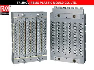 72-Cavity Pet Preform Mold with Shut-off Nozzle