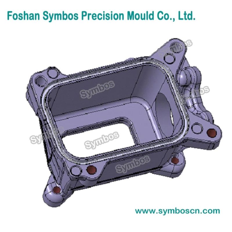 Competitive Price OEM Custom Fast Delivery High Precision Hpdc Aluminum Die Casting Mould for Intake Housing Die for Automotive/Motorbike/Hardware/LED Light/Med