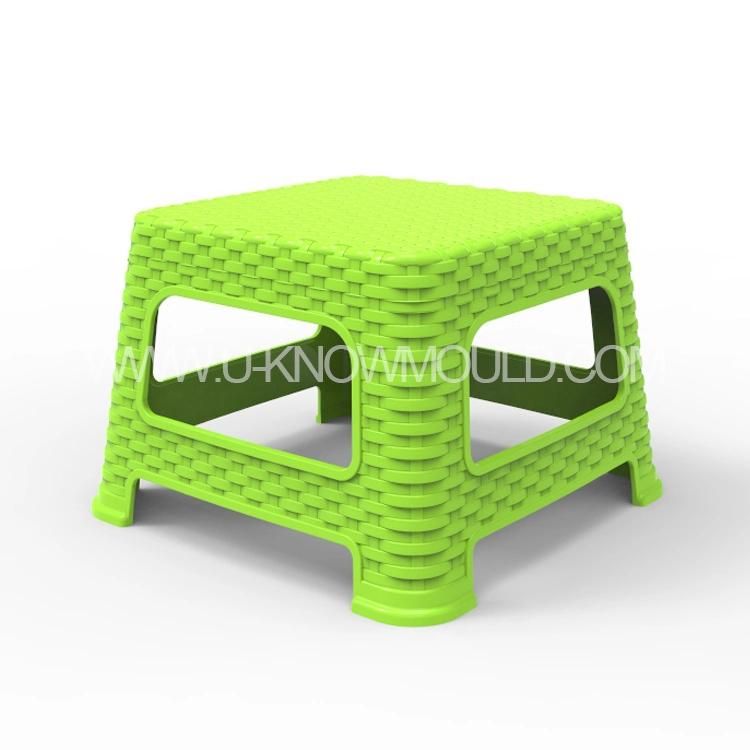 OEM/ODM Plastic Rattan Stool Injection Mould Stool Mold