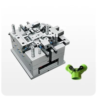 Mold Manufacturer Making PP ABS Injection Molding Y Shape Fitting Plastic Water Pipe Valve ...