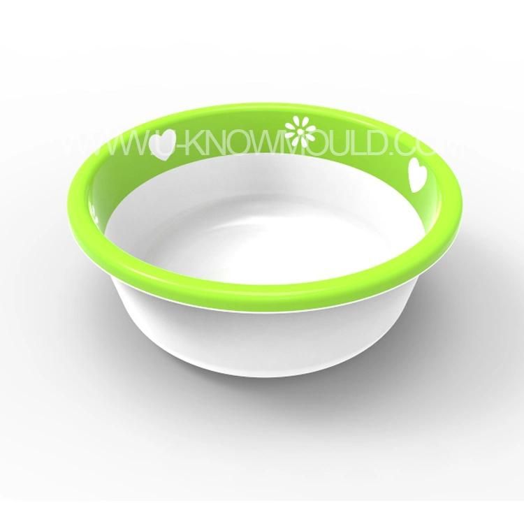 Two Color Washbasin Mold with Customizable Pattern/Plastic Basin Mould