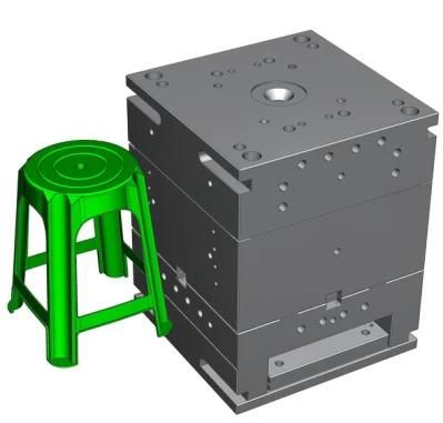 Custom New Design Plastic Injection Furniture Stool Template Mould