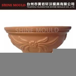 China Shine Injection Mould Plastic Flower Pot