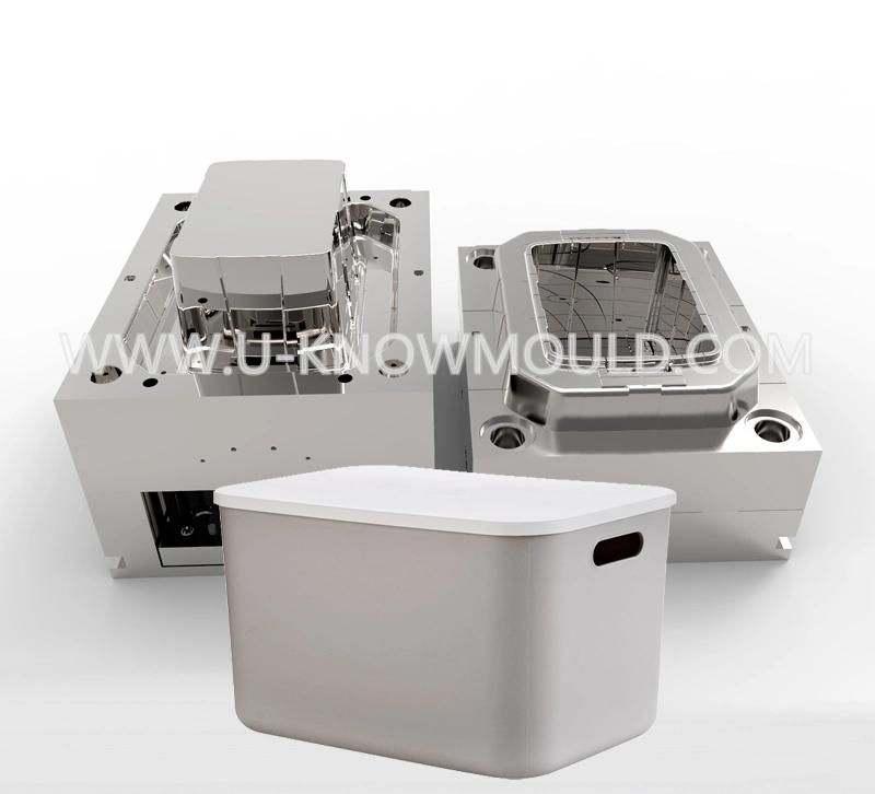 Storage Box Mold with Lid Plastic Injection Household Mould