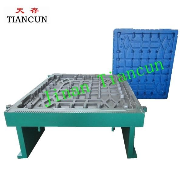 Large Size HDPE Customized Industrial Tray Plastic Pallet Blowing Mould