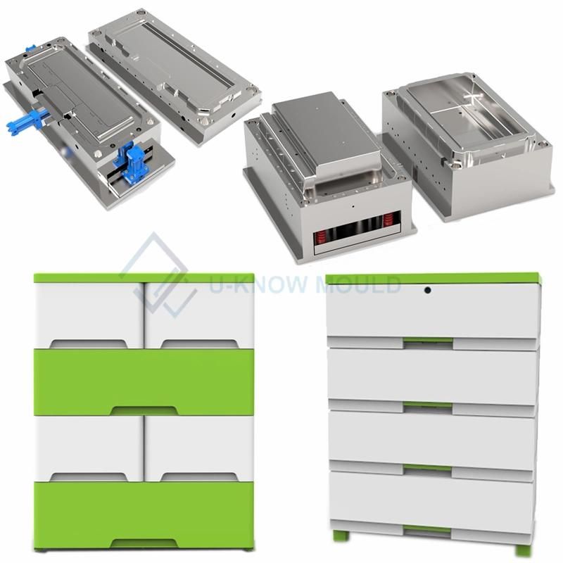 Plastic Wardrobe Mold Plastic Cabinet Injection Mold