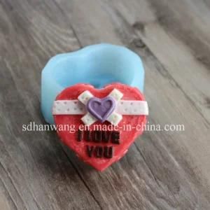 H0073 Heart Shape Custom Silicone Soap Mold DIY Chocolate Mould