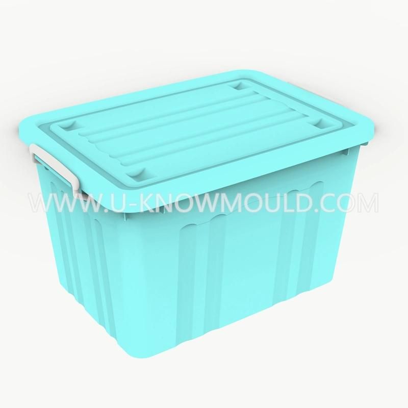 Plastic Injection Mould for Storgae Box PP Material Container Mould
