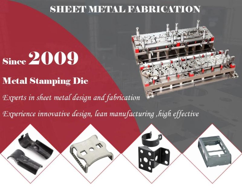 OEM Punching Tooling Progressive Metal Stamping Die for Housing/Electronics/Medical/Automotive/Motorcycle/Equipment/Refrigerator/Industrie