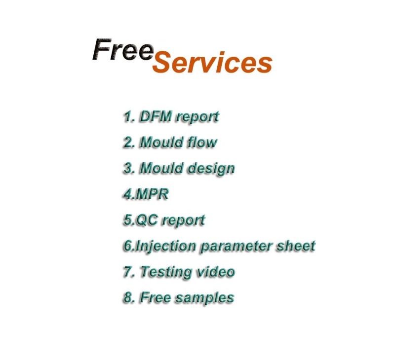 High Precision Customer CAD/ 3D Drawings Made Injection Moulding Parts