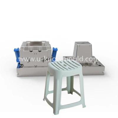 Stackable Colorful Plastic Stool Mold for Household Stool Injection Mould