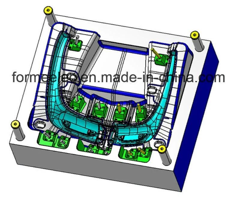 Automotive Bumper Trim Panel Plastic Injection Mould Manufacture Auto Parts Mold