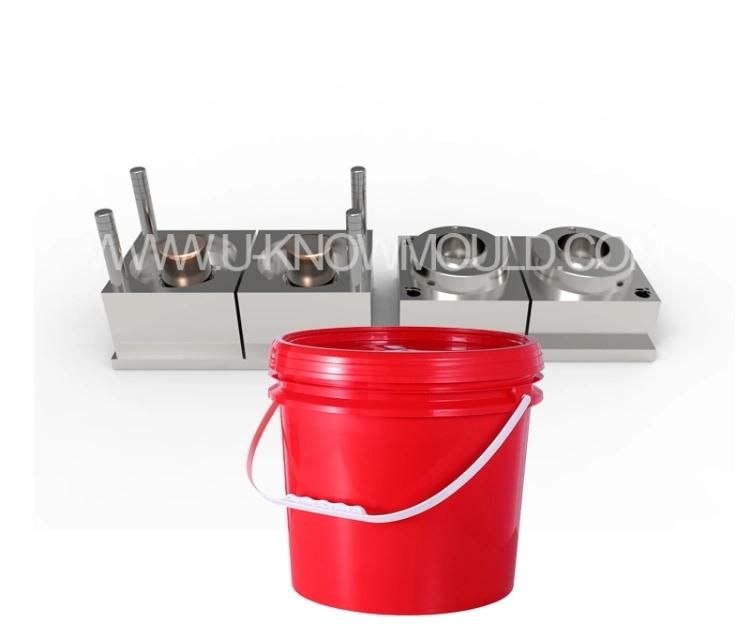 Plastic Injection Moulding Painting Pail Bucket Mold