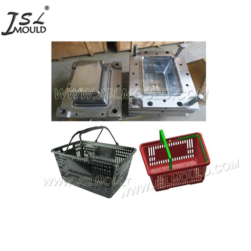 Quality Mold Factory Experienced Injection Plastic Supermarket Shopping Basket Mould