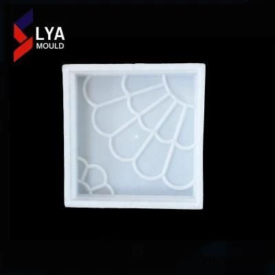 Rubber Plastic Paver Interlock Concrete Brick Tile Mold