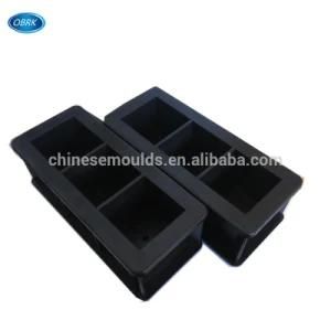 Plastic ABS 100mm Cube Three Gang Concrete Test Cube Mould/Molds
