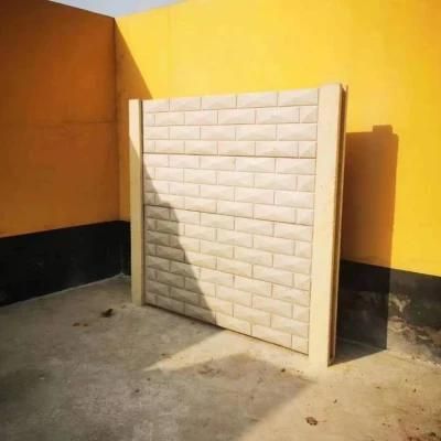 Designer Precast Concrete Fencing Form Border Fence Plastic Mold