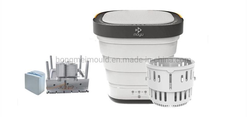 Plastic Home Appliance Injection Folding Washing Machine Shell Mould