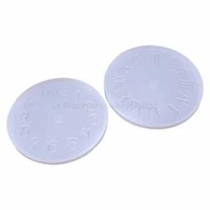 Rapid Prototyping DIY Epoxy Resin Molds Crystal Drops Silicone Mold Clock Silicone Mould