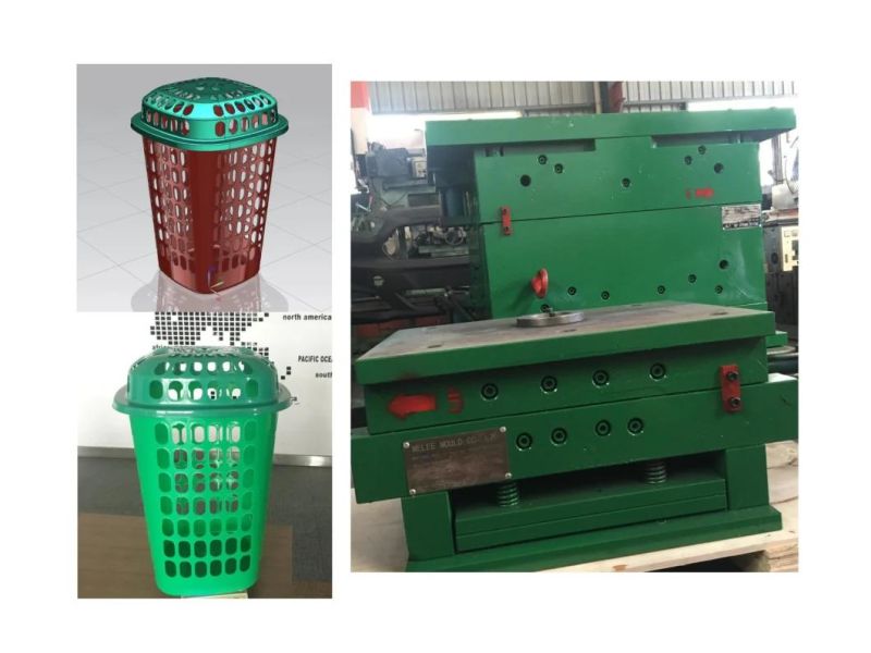 Plastic Basket Mould, Plastic Inejction Basket Mold (MELEE MOULD -256)