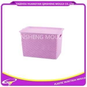 Plastic Rattan Laundry Bag for Injection Basket Mold