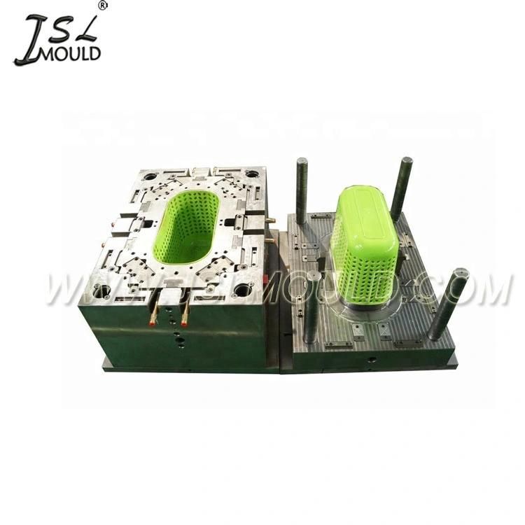 Plastic Stacking Stackable Storage Basket Mould