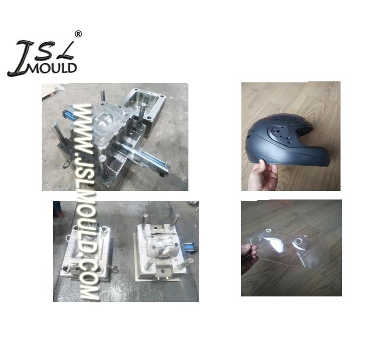 Mirror Polish Plastic Helmet Visor Injection Mould