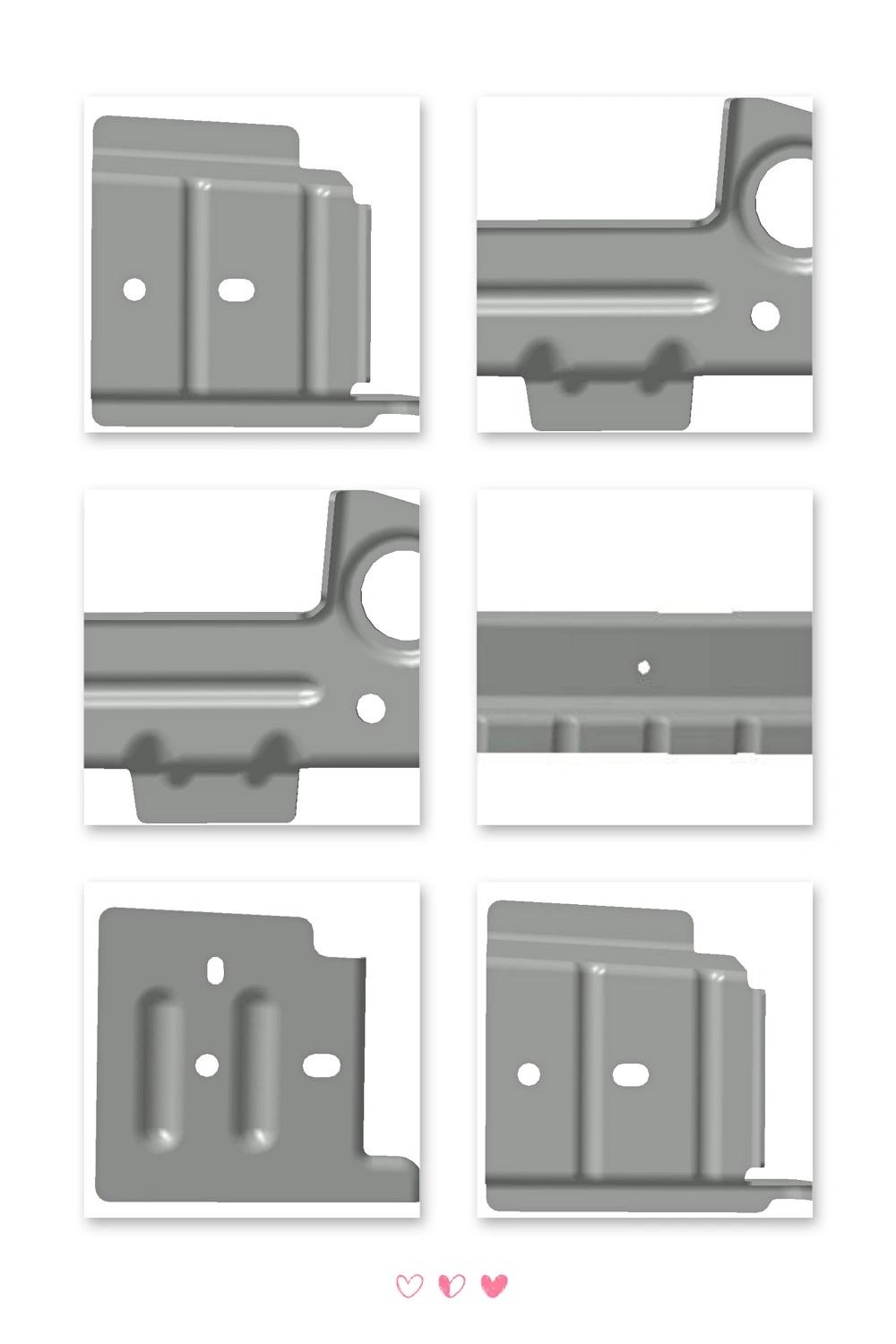 Customized Auto Parts Sheet Metal Aluminum Stamping Parts