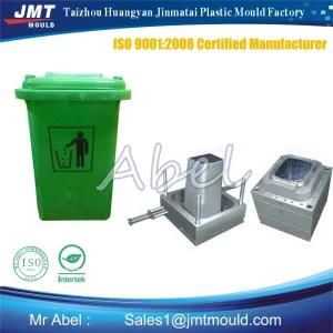 Plastic Trash Bin with Cover Mould