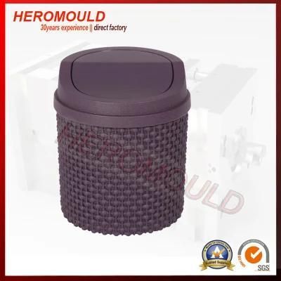 Plastic Pearl Chain Design Table Trash Can Mould From Heromould