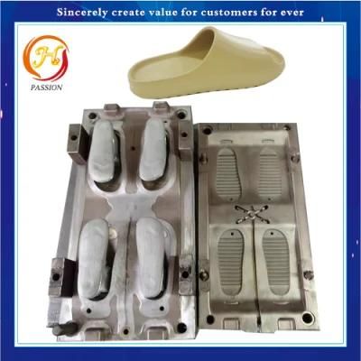 EVA Injection Mould 2 Pairs in 1 Mold Aluminum Shoe Mould