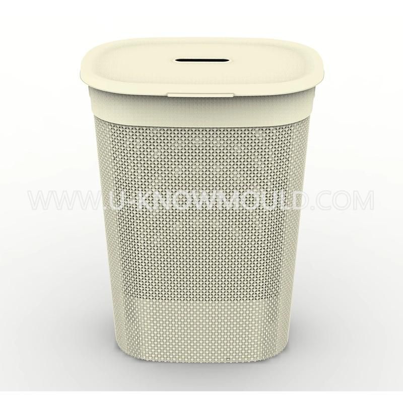 Plastic Rattan Laundry Basket Mould/Plastic Basket Mold
