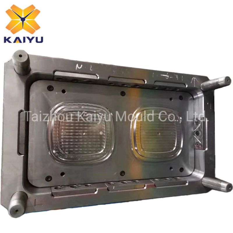 Thin Wall Injection Mold for Container Cover Plastic Box Cap Mould