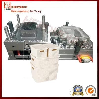 3PC Set Plastic Mold Rattan Storage Box Mould Heromould