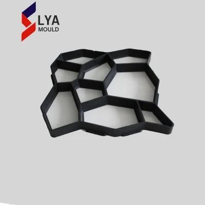 Garden Yard Concrete Paving Moulds Pathway Tile DIY Mould