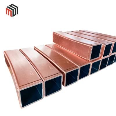 Rectangular Copper Mold Tubes for Continuous Casting Machine Accessories