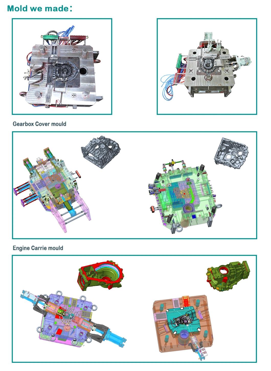 20 Years Mould Maker Free Sample High Quality Customized Complex Die Casting Die Die Casting Mould for Vehicle Chain Cover with Good Durability