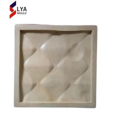 Manufacture 3D Wall Silicone Panel Mold Faux Stone