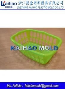 Plastic Fruit Vegetable Washing Basket Injection Moulds