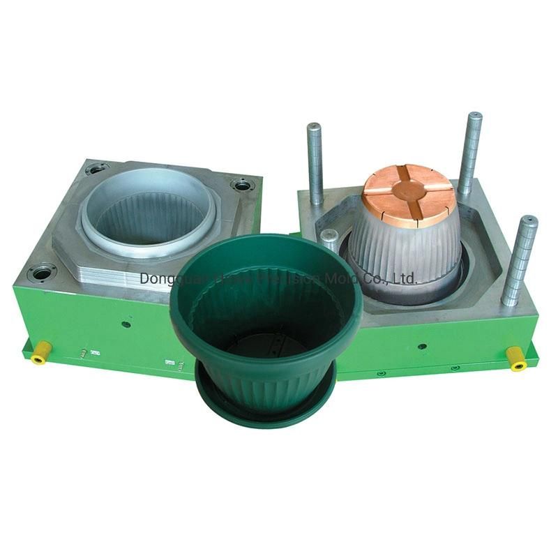 Mold Manufacturer Make Plastic Inject Molding for PP Flower Pot