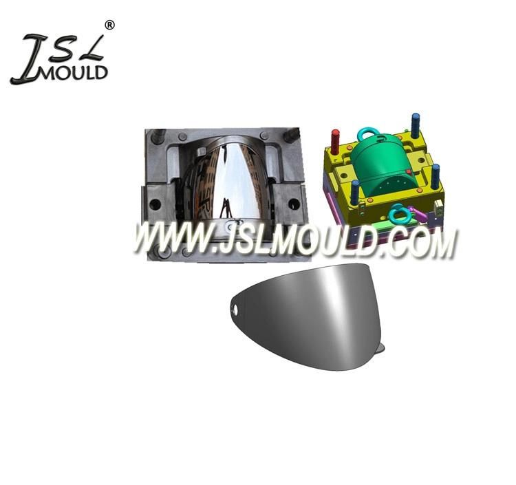 Custom Injection Plastic Flip up Helmet Visor Mould