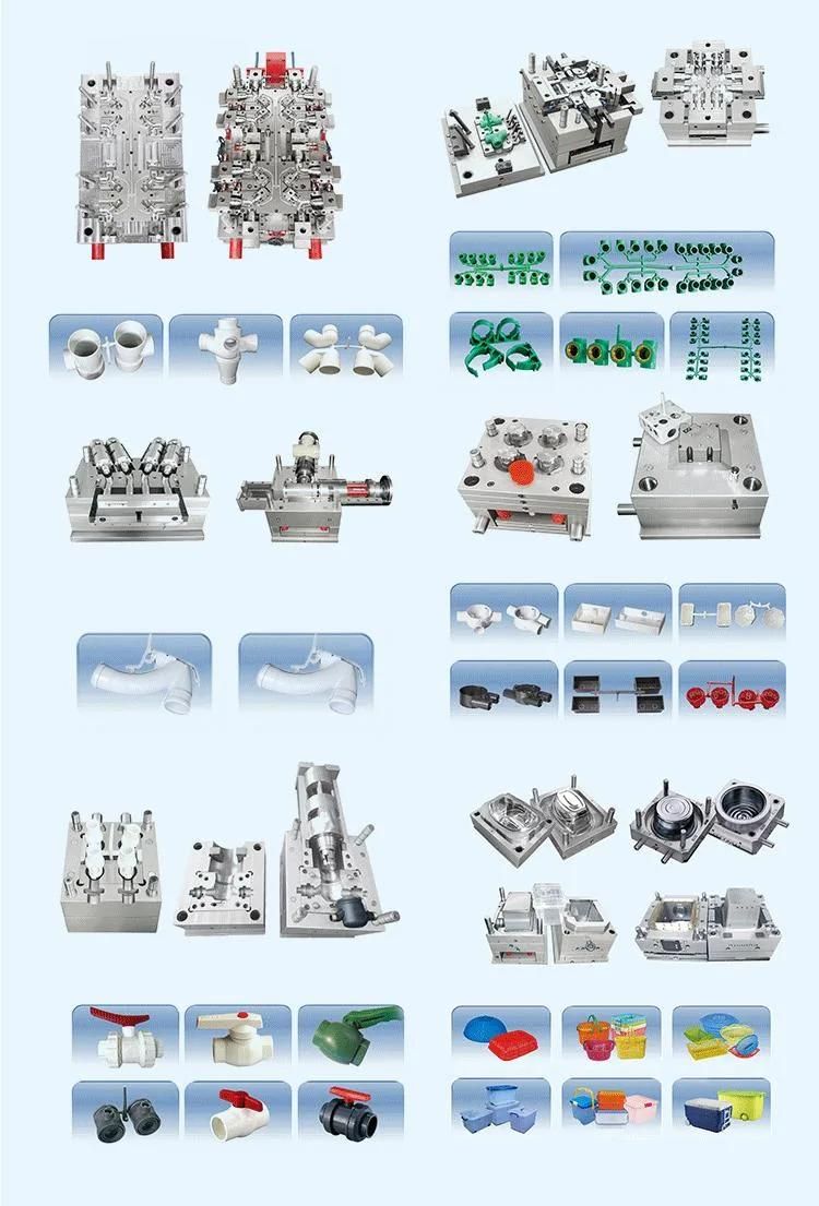 Plastic Compression Injection Pipe Fitting Mould