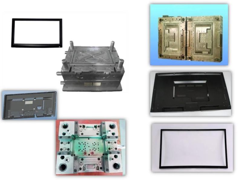Customized LED TV Plastic Parts Home Appliance Components Injection Molding