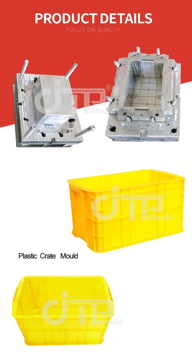 New Design Popular Design Crate Plastic Injection Used Quality Mould