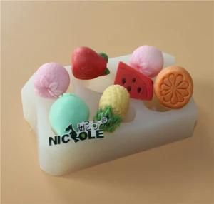 C0006 DIY Gift Silicone Chocolate Mold Different Fruits Chocolate Mould