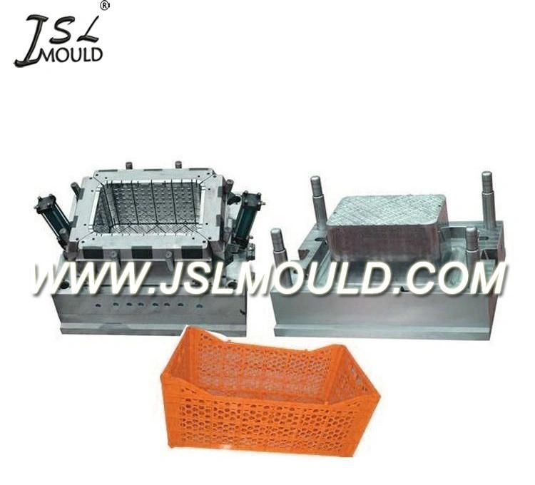 Customized Injection Plastic Storage Crate Mould