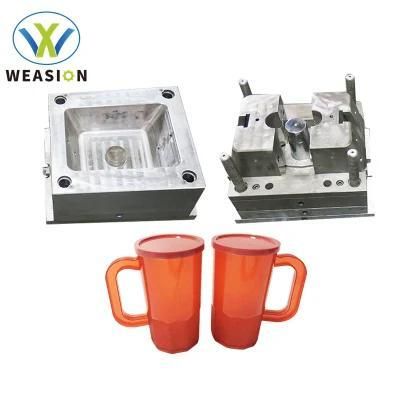 China Good Quality Custom-Made Cheap with Handle Plastic Injection Cup Mould