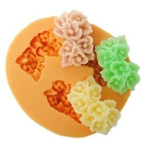 Silicone Flower Cake Decoration Mold, DIY Fondant Cake Tools Resin Mold, Clays Mold ...