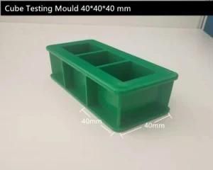 40mm Cube Three Gang ABS Plastic Test Moulds